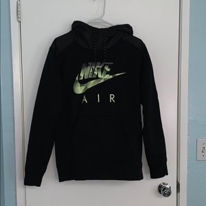 black nike hoodie